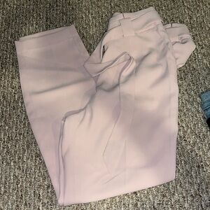 Express Ankle High Rise Sash Pant